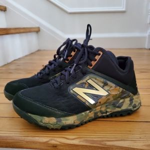 Men's Black Fresh Foam 3000v4 Armed Forces Day Cleats And Turf Shoes camo 6 high